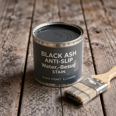 2.5L Black Ash Anti-Slip Water-Based Decking Stain