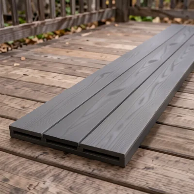 28 Pack Dark Grey Composite Decking Boards, 3.6m Length