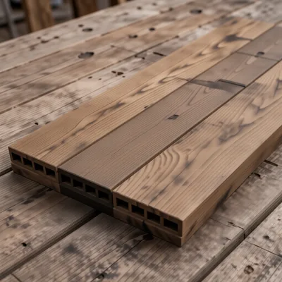 3.6m Composite Decking Boards, Antique Colour, 12 Board Pack
