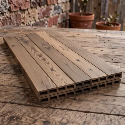 3.6m Composite Decking Boards, Antique Colour, 32 Board Pack