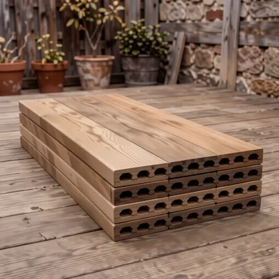 3.6m Composite Decking Boards in Antique, Pack of 8