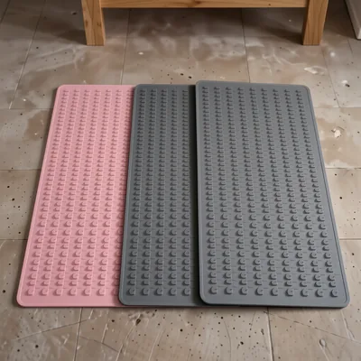 3 Pack Non-Slip Multi-Use Matting, 120cm x 30cm, Pink