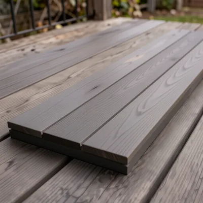 Dark Grey Composite Decking Boards, 3.6m (Pack of 32)