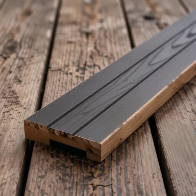 Black Non-Slip Decking Strips, 1200mm x 50mm (Pack of 15)