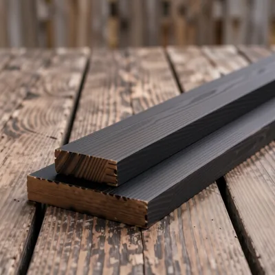 50mm x 600mm Non-Slip Decking Strips, Black, Pack of 11