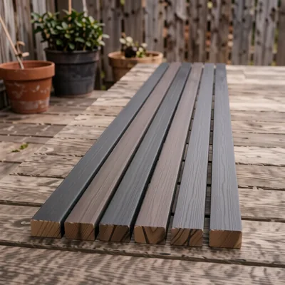 50mm x 600mm Non-Slip Decking Strips, Black, 12 Pack