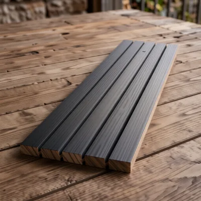 50mm Non-Slip Decking Strips, Black, 600mm x 15 Pack