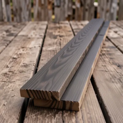 50mm x 600mm Non-Slip Decking Strips, Black, 17 Pack