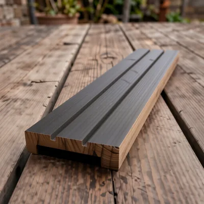 Black Non-Slip Decking Strips, 50mm x 1000mm (Pack of 19)