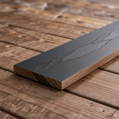 50mm Wide Non-Slip GRP Decking Strip, Black, 1000mm x 50mm