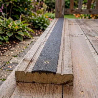 Anti Slip Decking Strips Non Slip Grip for Timber Decking Pack of 30 x 600mm