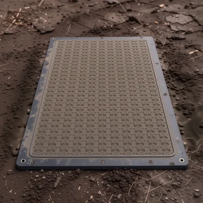 Brown Dirt Trapper Barrier Mat, 60 x 80 cm