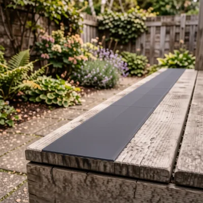 Black GRP Anti-Slip Stair Nosing 1500mm x 55mm