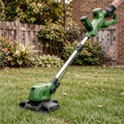 18V Cordless Grass Trimmer with Telescopic Handle