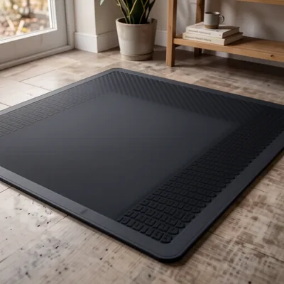 Soft Pile Non-Slip Floor Mat, Cashmere Colour, 40x60cm