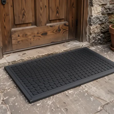 Natural Coir Entrance Mat, 1m x 0.5m x 17mm