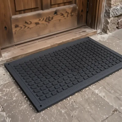 Natural Coir Entrance Mat, 1m x 0.5m x 23mm