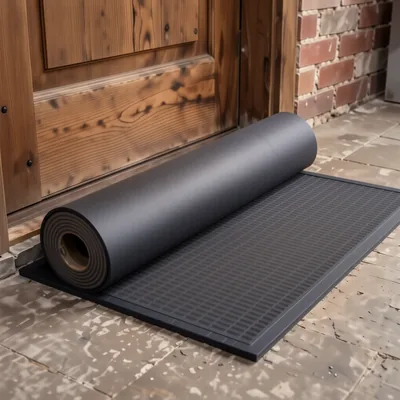 Heavy Duty Natural Coir Door Mat with Non-Slip Rubber Backing (100 x 200cm)