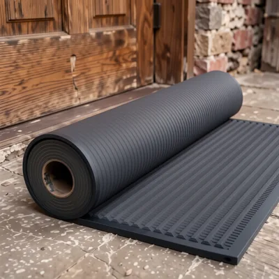 Heavy Duty Natural Coir Door Mat with Non-Slip Rubber Backing (45 x 75cm)