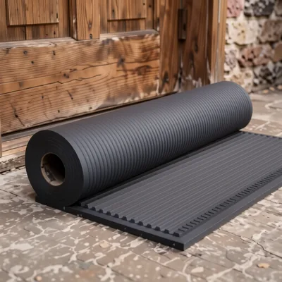 Heavy Duty Natural Coir Door Mat with Non-Slip Backing (100 x 125cm)