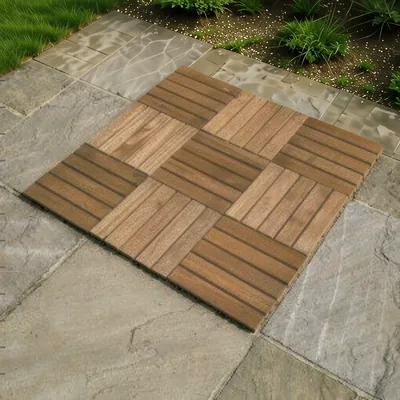 Decking Boards Wooden Timber Pack Of 10