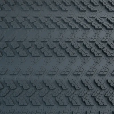 Blue Ribbed Vinyl Anti-Slip Matting 2.5m x 1.2m