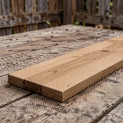 Softwood Decking Board, 2.4m x 95mm x 20mm, Single Board