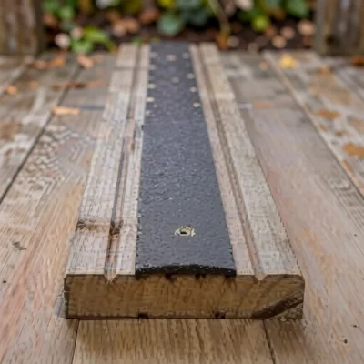 Durable GRP Anti Slip Decking Strips Easy To Install 50mm Slippery Decking With Screws