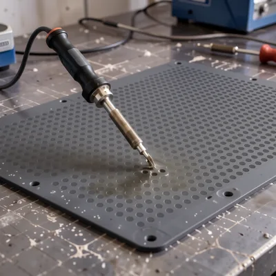 Heat Resistant Silicone Soldering Drip Mat 240mm x 240mm