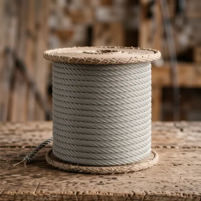 4mm Galvanised Steel Wire Rope, 20 Metre Spool