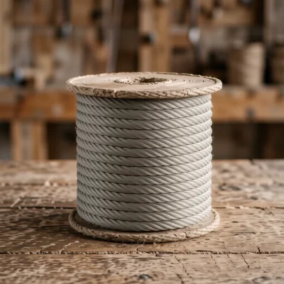 5mm Galvanised Steel Wire Rope, 20 Metre Spool