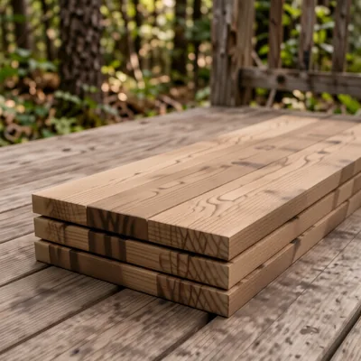 Forest Timber Decking Boards 2.4m x 12cm x 19mm (50 Pack)