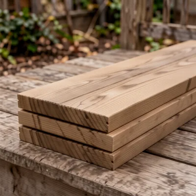 Pressure Treated Timber Decking Boards 2.4m x 12cm - 10 Pack