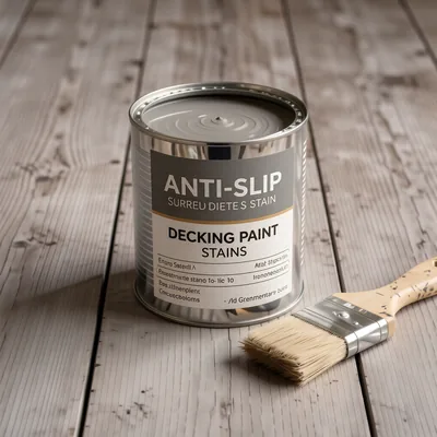 Light Grey Anti-Slip Decking Stain, 2.5L