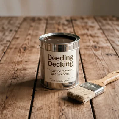 Natural Oak Decking Oil, 5 Litre Water-Based Treatment