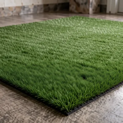Artificial Grass Effect Soft Texture Floor Mat