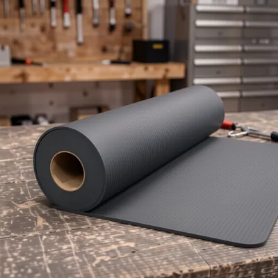 Black Non-Slip Grip Matting for Tool Chests and Drawers