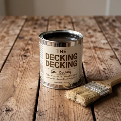 Natural Oak Wood Decking Stain, 2.5L