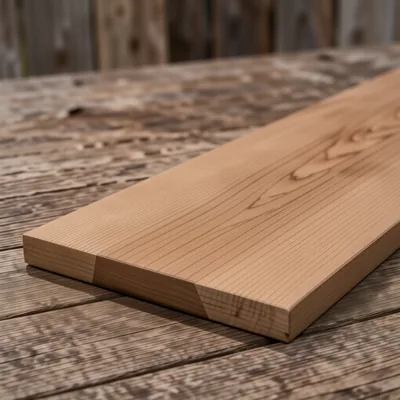 Green Pine Softwood Decking Board 2.4m x 144mm x 27mm
