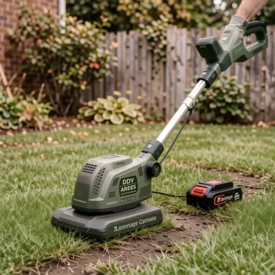 24V Cordless 3-in-1 Grass Trimmer with 2.0Ah Battery