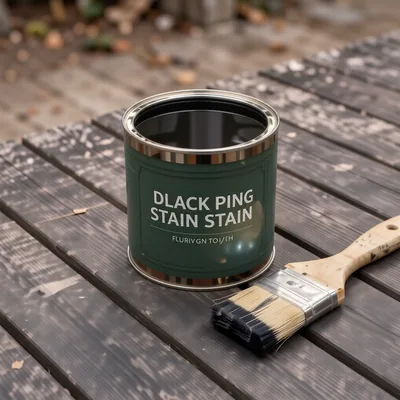 Black Decking Stain, 5 Litre Pack