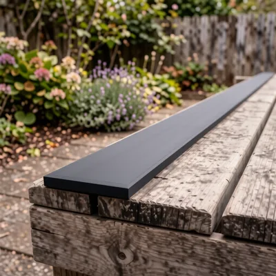3m Black Rubber Anti-Slip Strip for Guide Rails