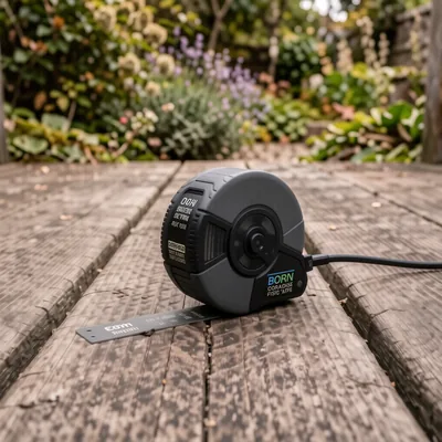 30m Cordless Electric Fish Tape with Two 2Ah Batteries