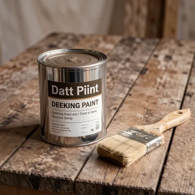 Natural Matt Decking Wood Stain, 5L