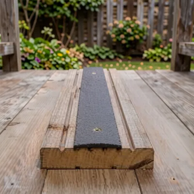 Non Slip Industrial Decking Board Softwood Charcoal And Red Decking For Commercial Applications