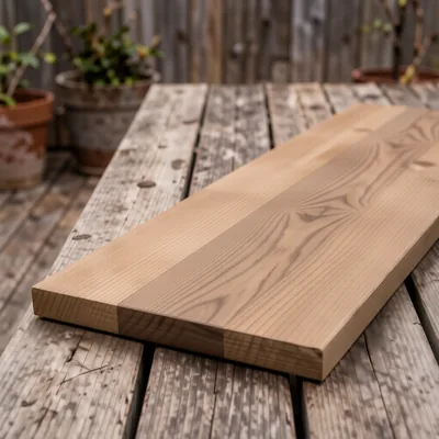 Green Treated Softwood Decking Board, Reversible, 3.6m x 145mm x 28mm