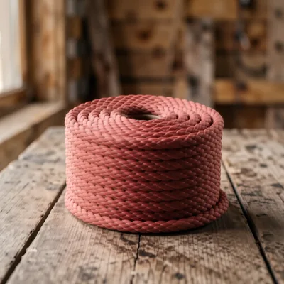 40mm Synthetic Red Decking Rope, 125 Metre Roll