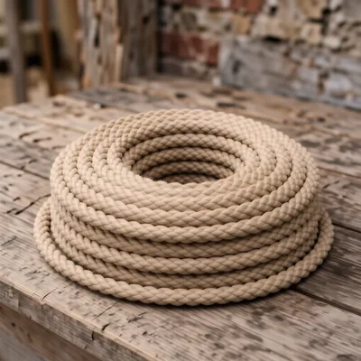 48mm Synthetic Polyhemp Decking Rope, 70 Metre Coil