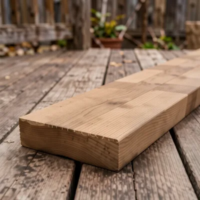 Pressure Treated Timber Decking Kit, 4.8m x 4.8m
