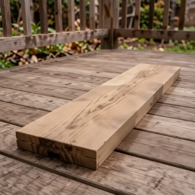 Pressure Treated Timber Decking Boards, 28 x 120mm, 2.4m (Pack of 10)